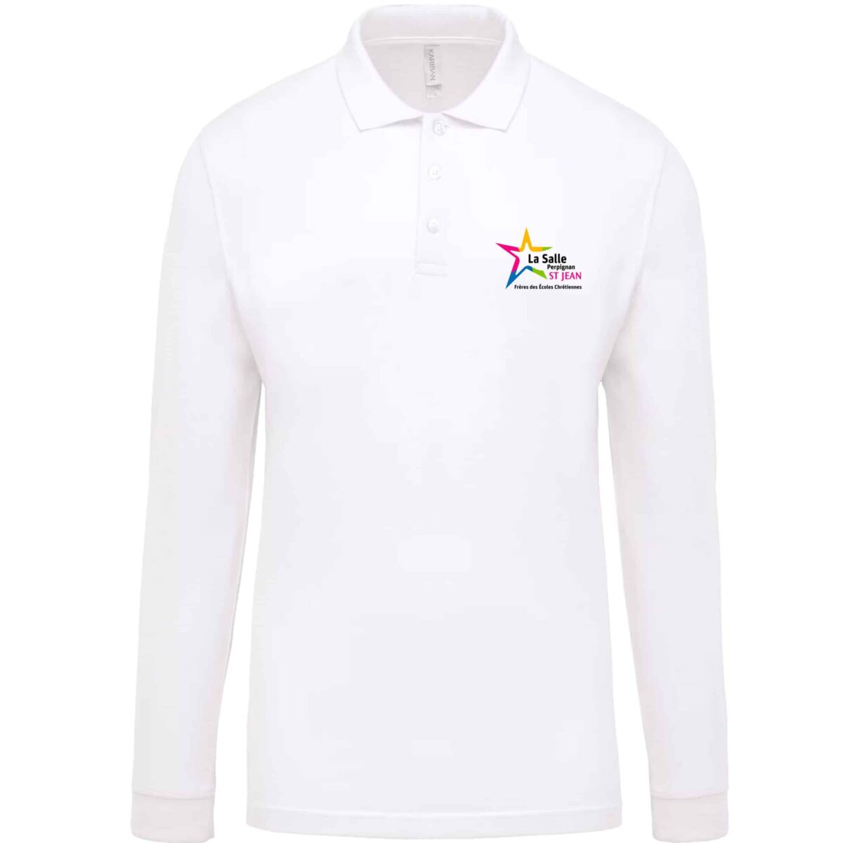 Polo piqué manches Longues Enfant