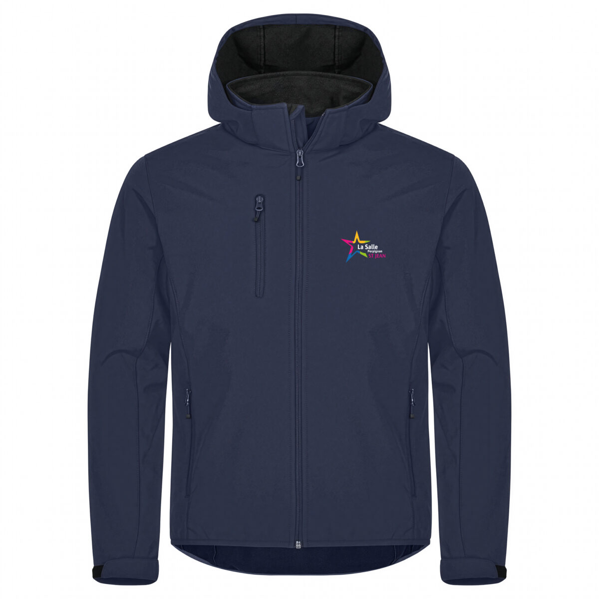 Softshell Enfant Recycl&eacute; Bleu fonc&eacute;