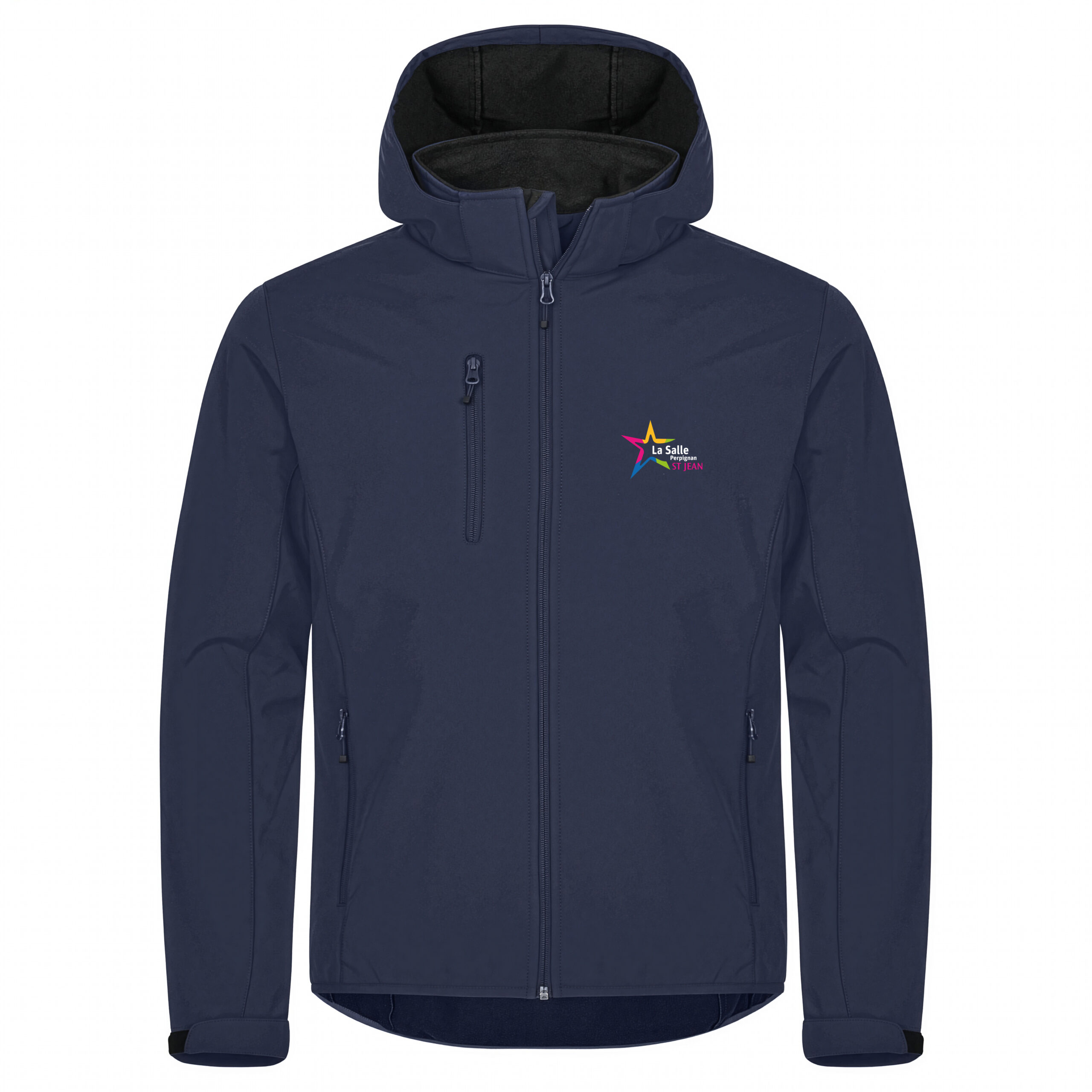 Softshell Enfant Recyclé Bleu foncé